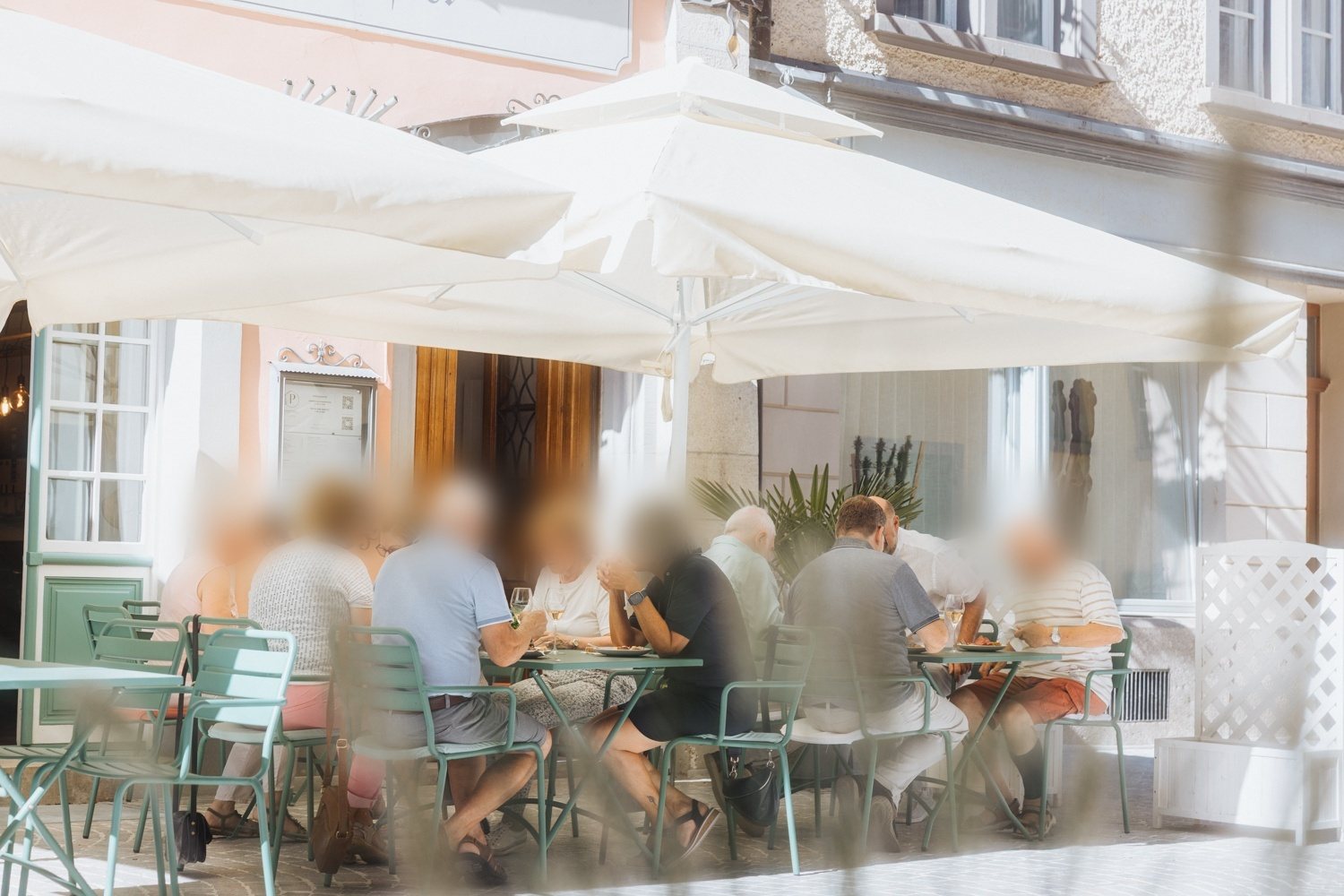 Sommerliche Stimmung auf der Terrasse